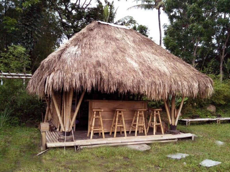 gazebo bambu