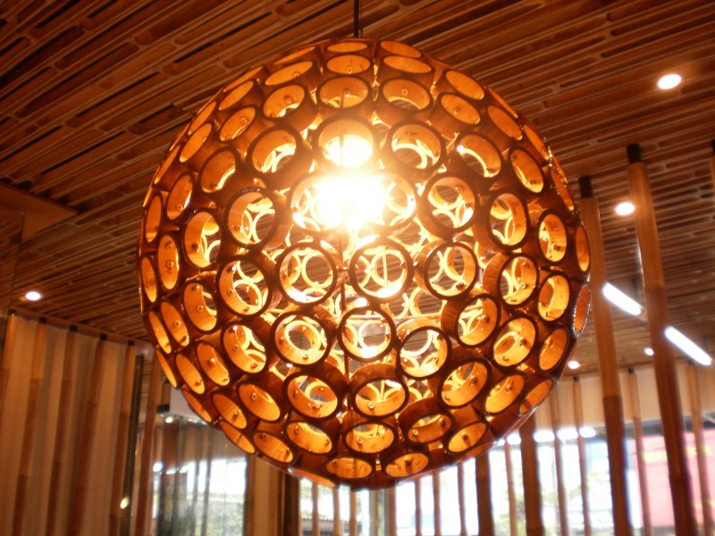 Lampu Bambu